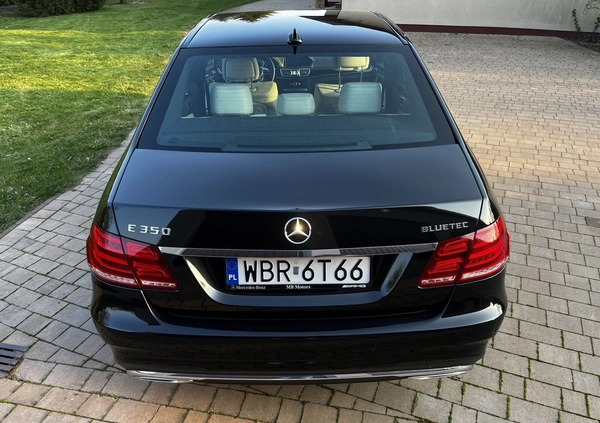 Mercedes-Benz Klasa E cena 92500 przebieg: 198000, rok produkcji 2013 z Ostrów Lubelski małe 497